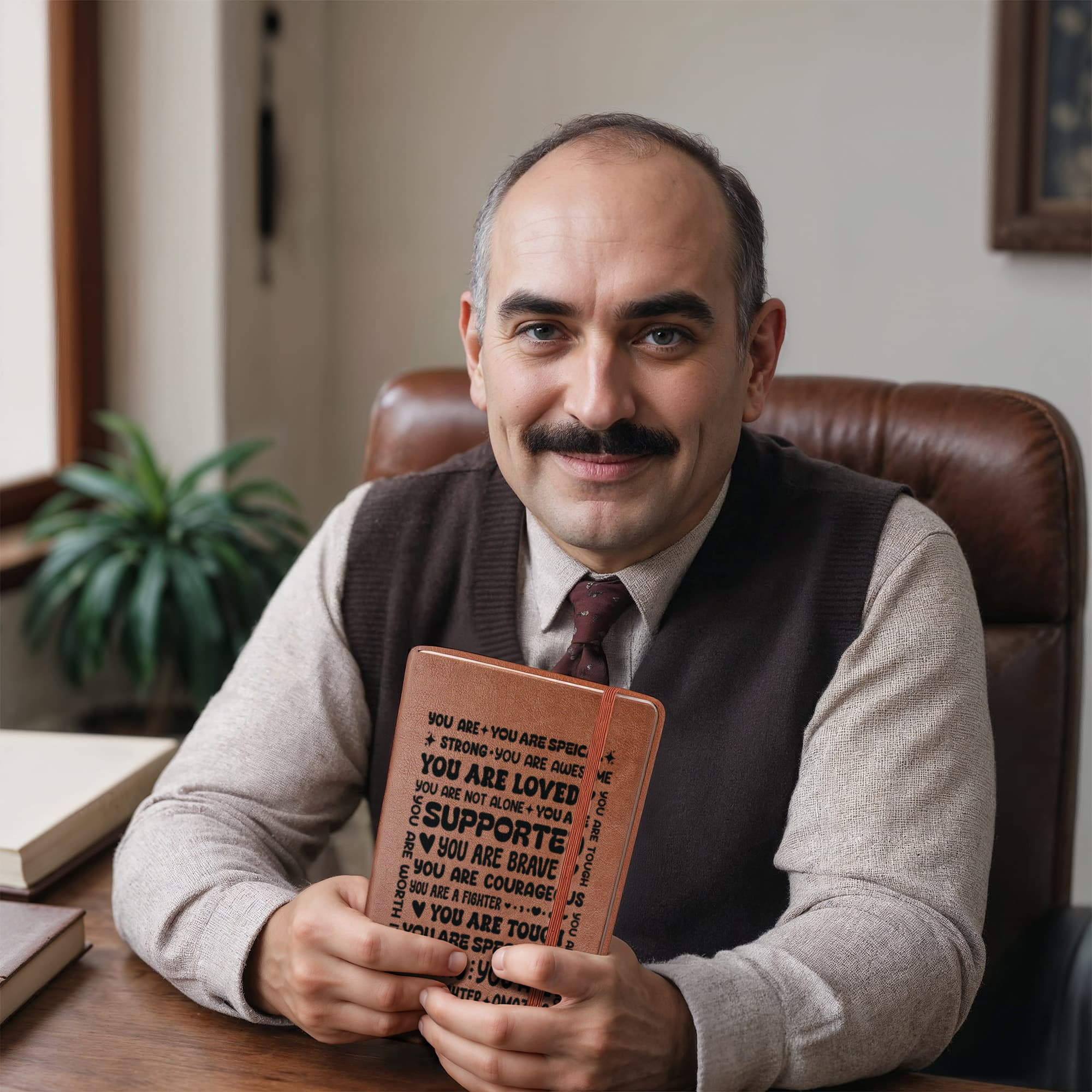 Encouragement – Leather Journal